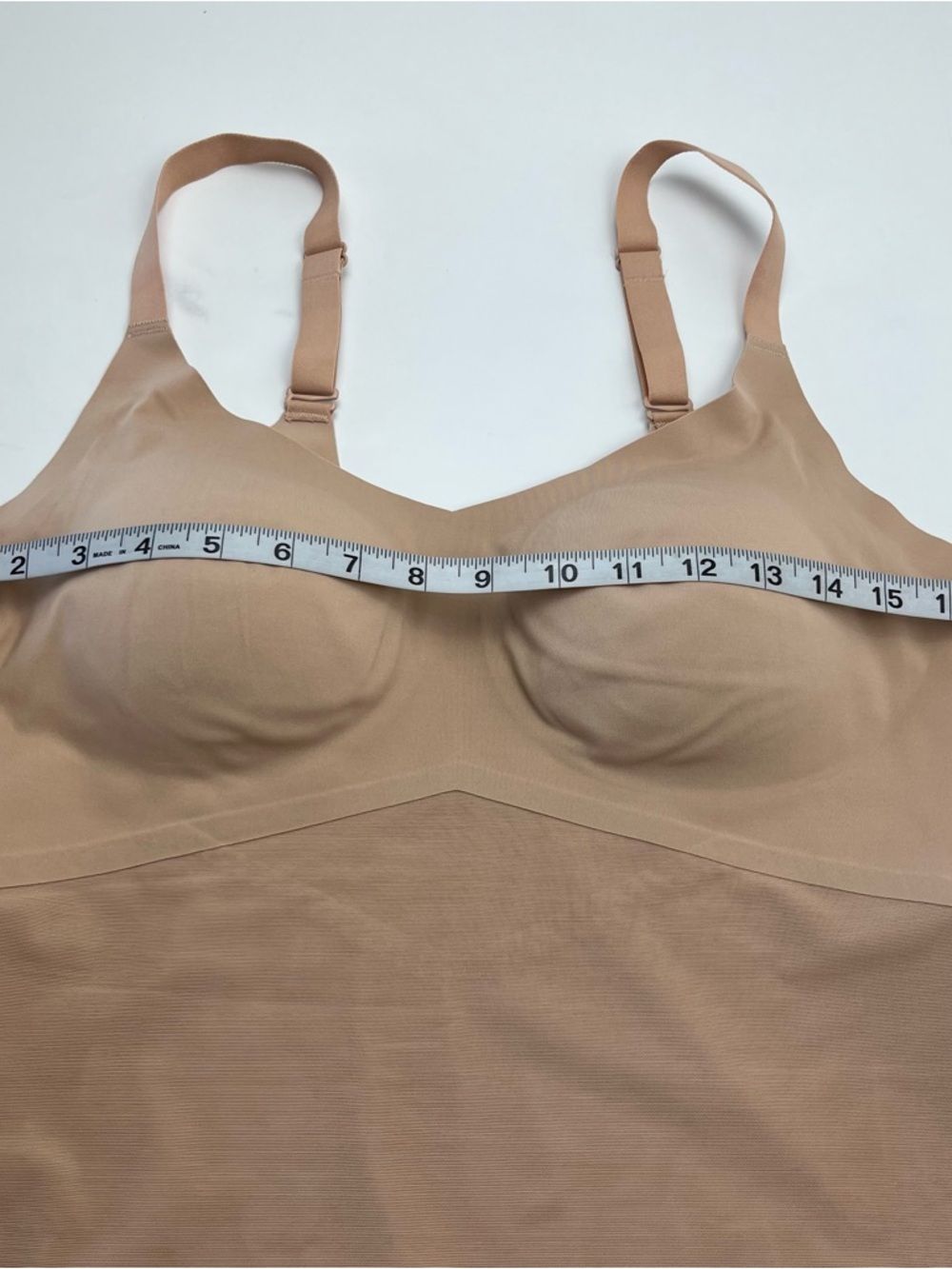 Honeylove Tan Nude Camisole Tank Womens Size 1X ShapeWear Undergarment LWCM0102 - Picture 3 of 10